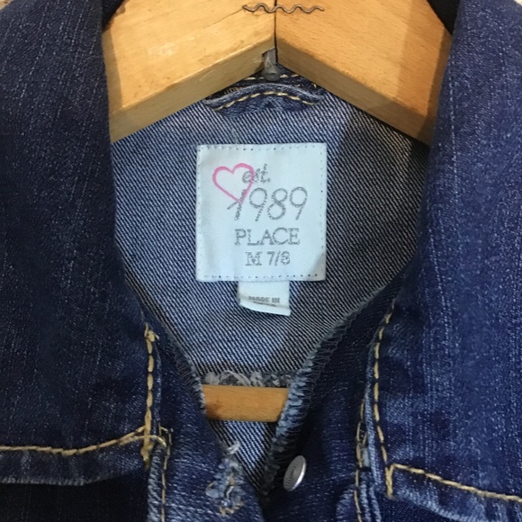 Children’s Place denim jacket - Picture 3 of 3